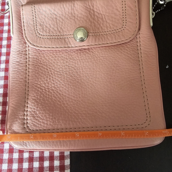 Coach Pink Leather Crossbody Bag - Picture 4 of 5